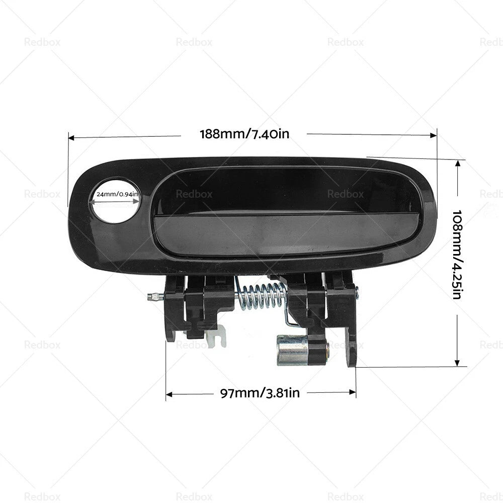 Left Front Outer Door Handle for Toyota Corolla AE112 (1998–2001)