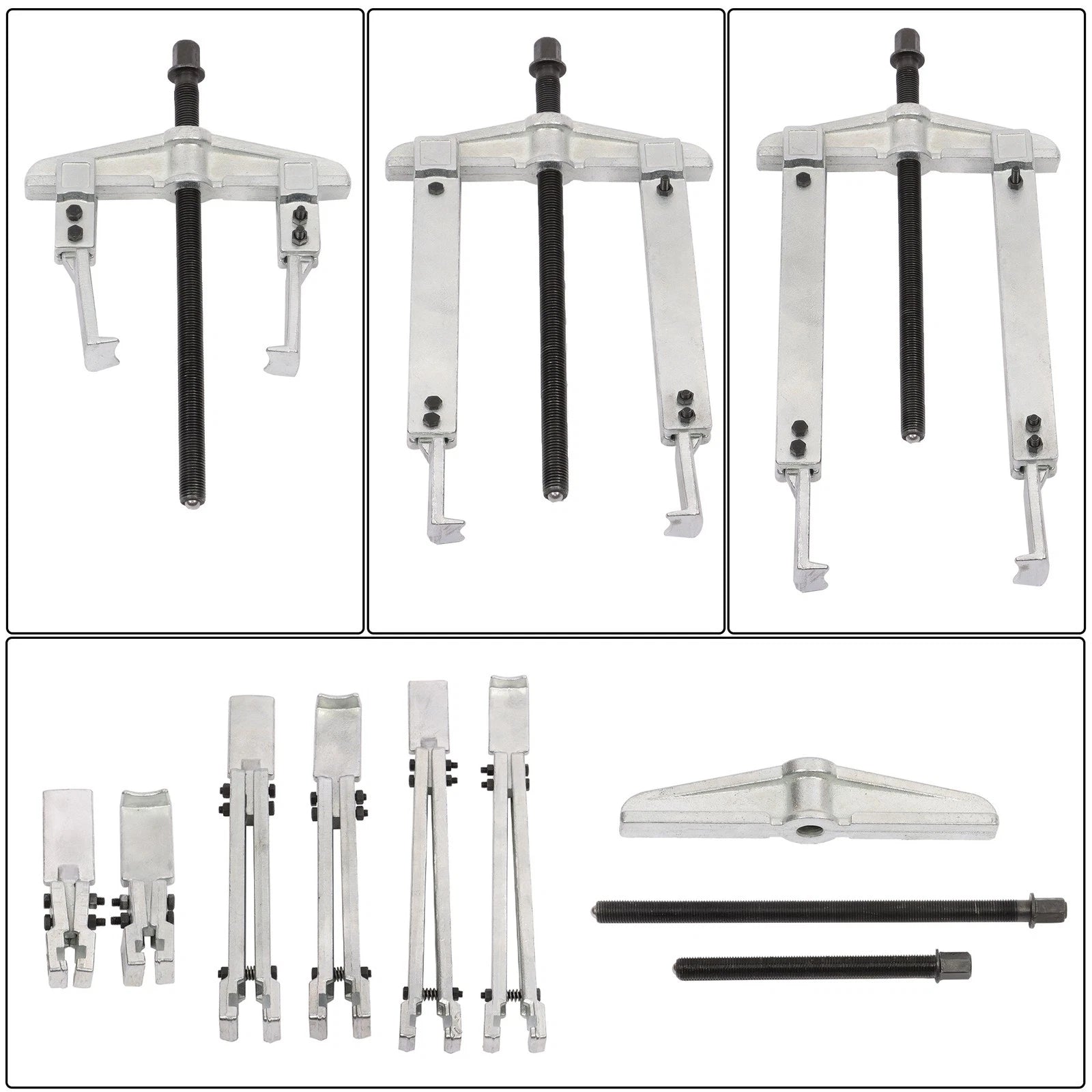 3-in-1 Gear Puller Set for Universal Use (Heavy Duty)