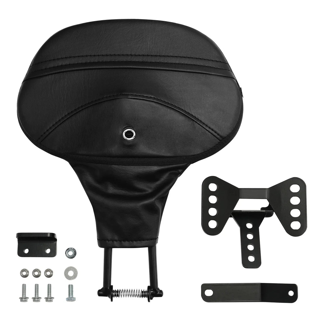 Front Backrest Mount for Harley Touring Models (2009-2023) Black