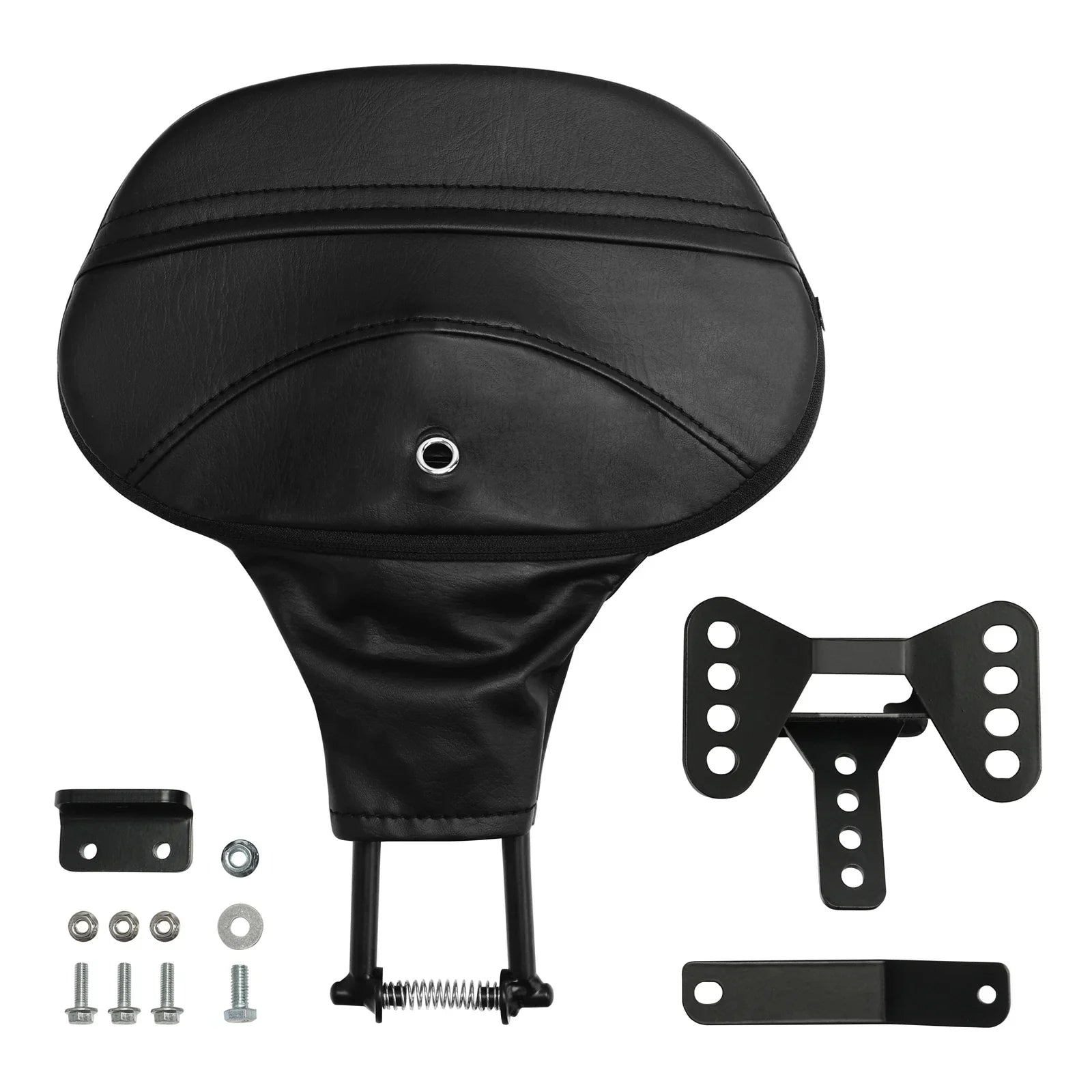 Front Backrest Mount for Harley Touring Models (2009-2023) Black