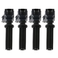 Set of 4 Bosch Direct Ignition Coils for Ford Focus, Land Rover LR2, Lincoln MKC (2012–2019)