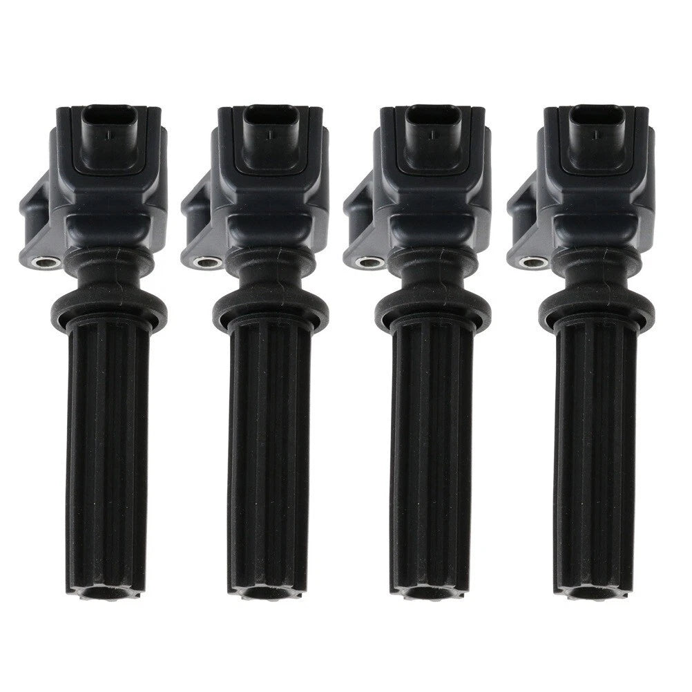 Set of 4 Bosch Direct Ignition Coils for Ford Focus, Land Rover LR2, Lincoln MKC (2012–2019)