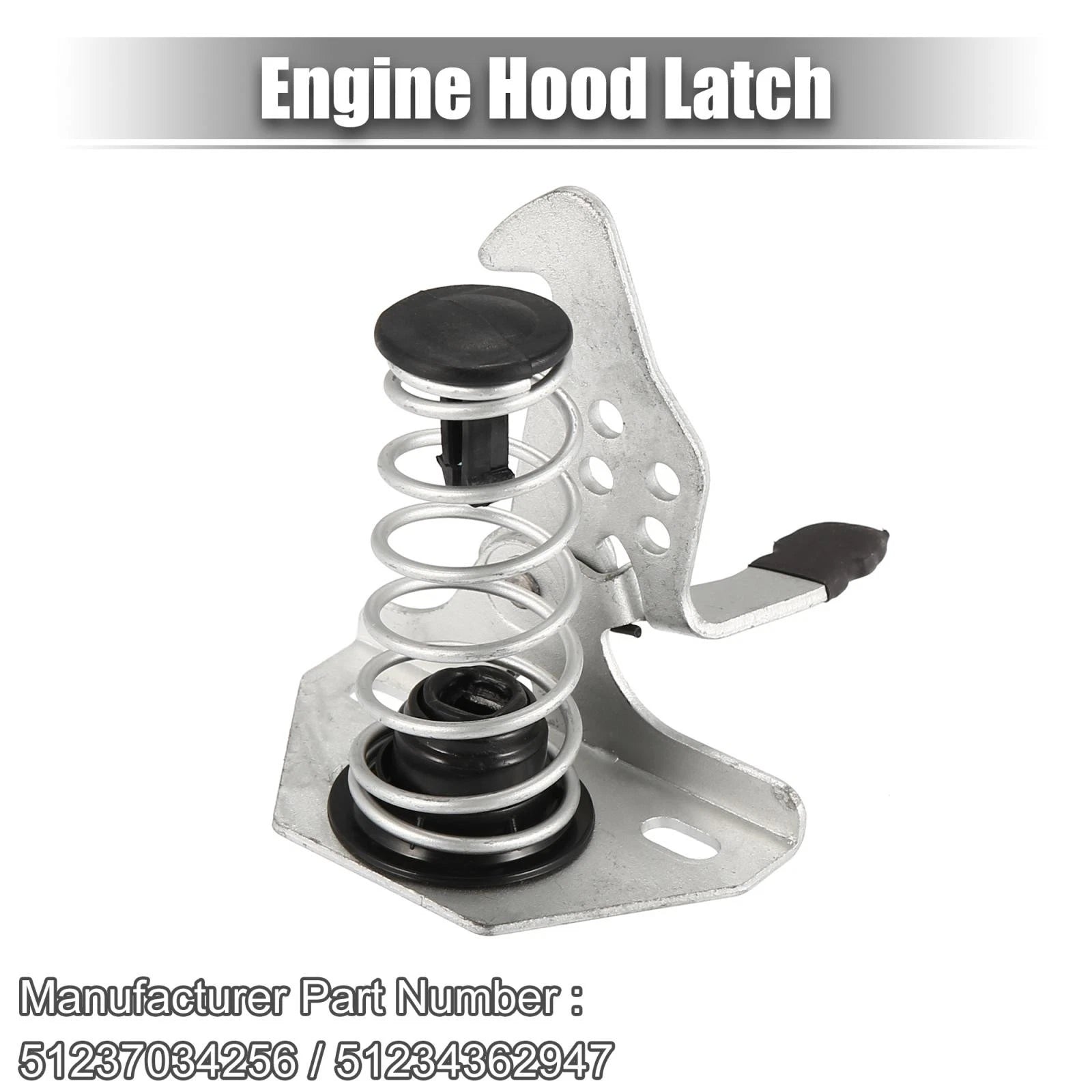 Engine Hood Latch for BMW 550i 650i M5 M6 (2006–2010) 51237034256 51234362947