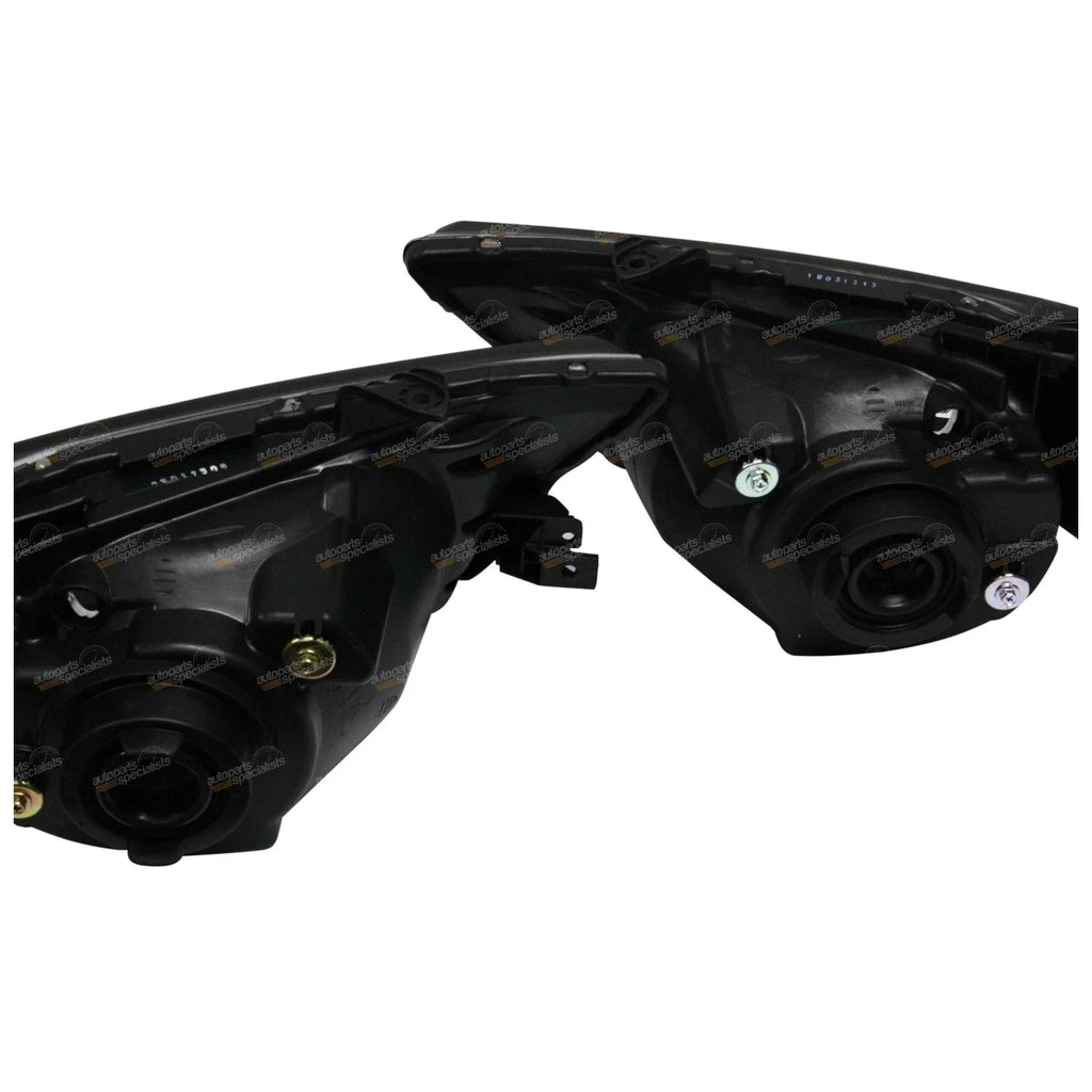 Clear Headlights Pair LH+RH Mitsubishi Triton MN Series (2009 - 2015)