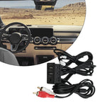 USB + Type C + AUX Socket Base for Cars and Boats (145cm Cable)