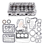 Complete Cylinder Head with Valves & Gasket Kit for Kubota D850 D950