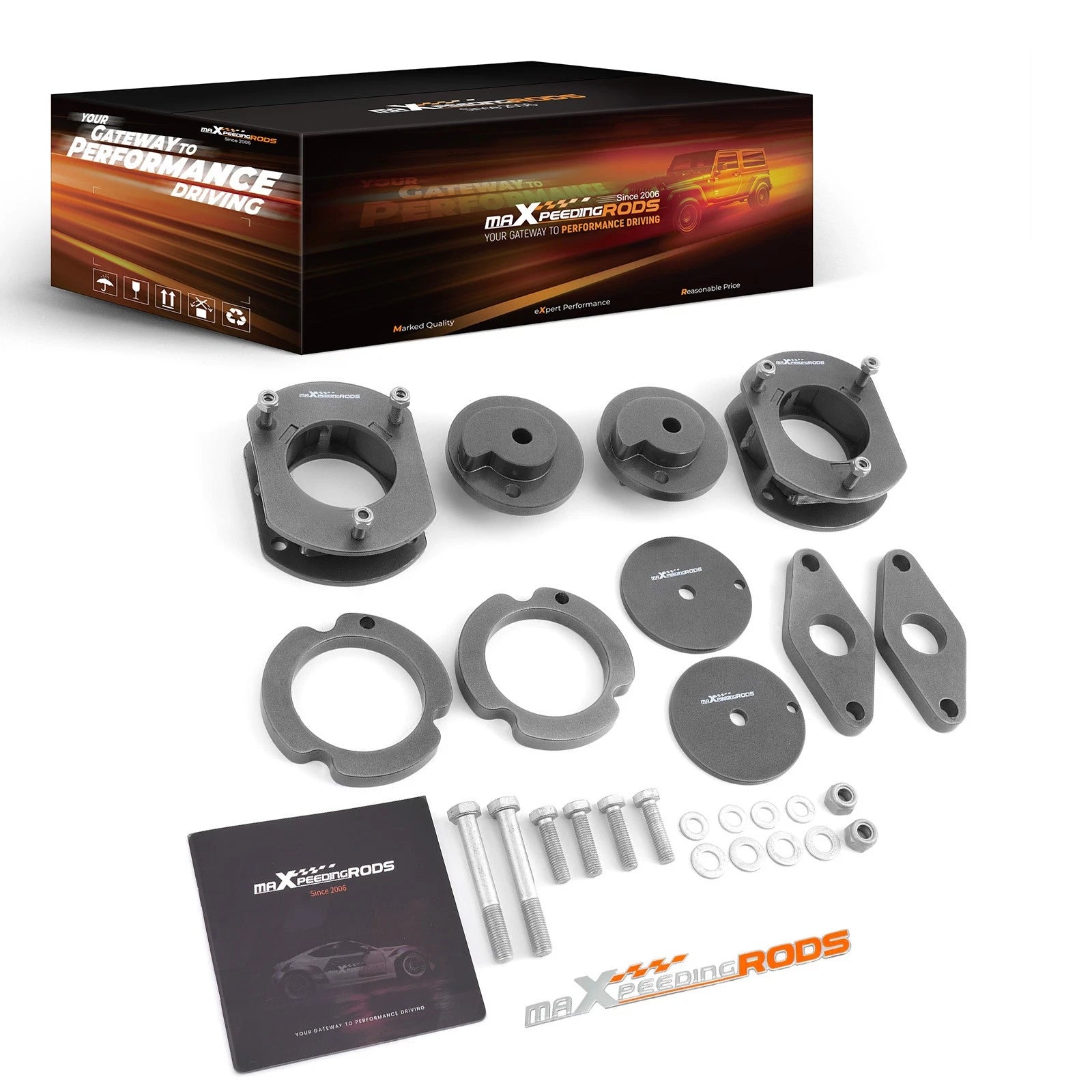 2.5" Suspension Lift Kit for Jeep Grand Cherokee WK2 (2011–2022)