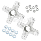 2 Rear Wheel Hub & Nut & Washer for Yamaha Blaster YFS200, Tri-Z 250 YTZ250