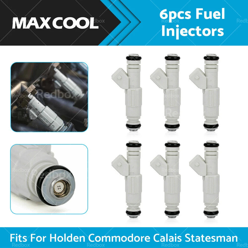 6 Fuel Injectors for Holden Commodore Calais Statesman (1997–2006)