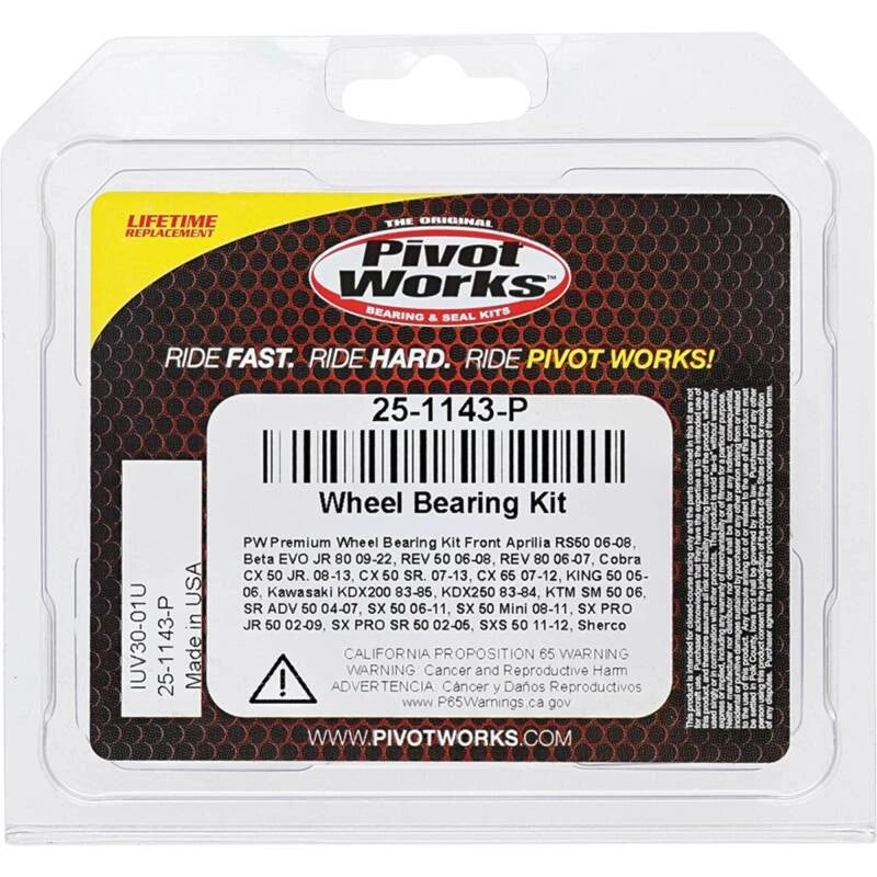 Pivot Works Premium Wheel Bearing for