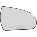 Mirror Glass for Hyundai Elantra (2017-2020) Right Side with Backing Plate