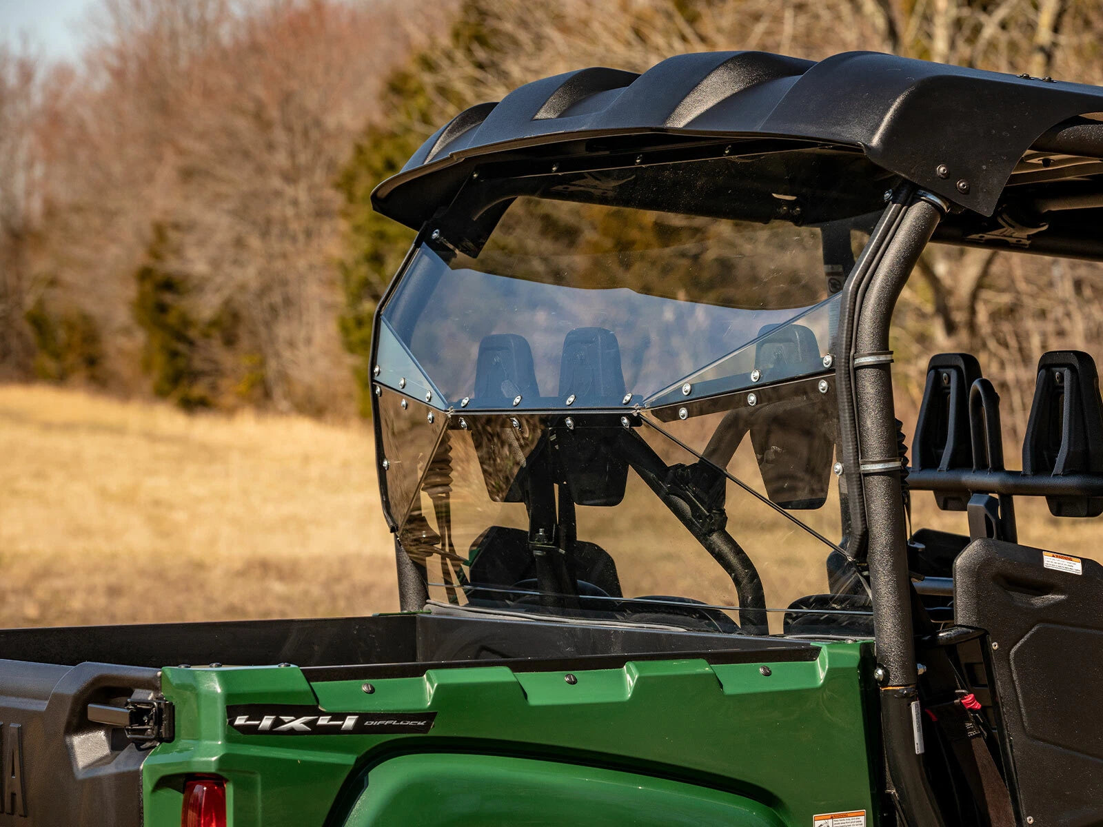 Heavy Duty Rear Windshield for Yamaha Viking VI (2015–2023)