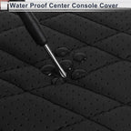 Center Console Cover with Storage Bag for BMW 7 Series (2016-2022) Black