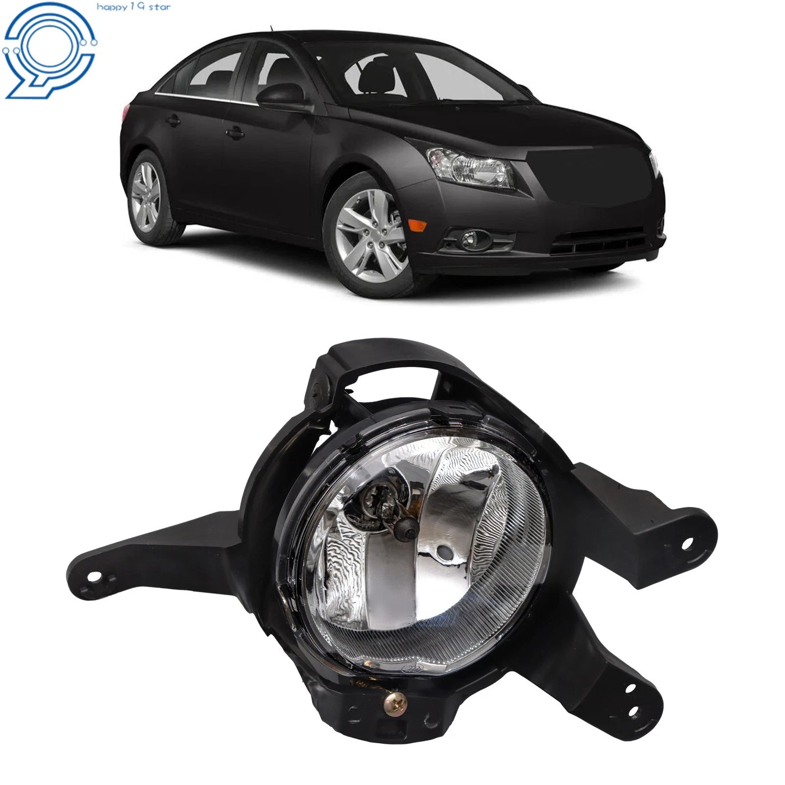 Front Fog Light for Chevrolet Cruze (2011-2014) Halogen Clear Right