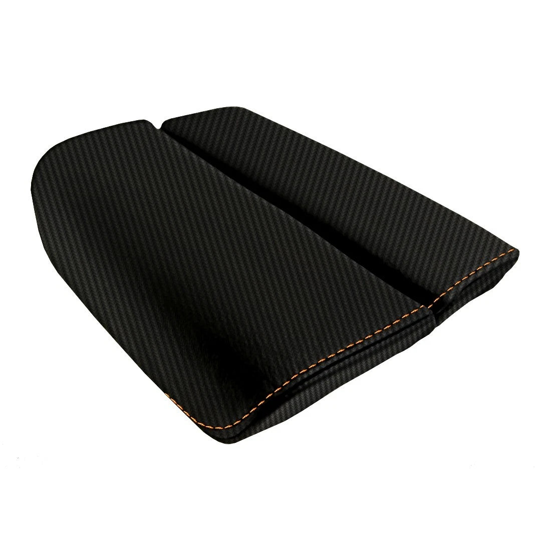 Carbon Fiber Console Armrest Cover for Lincoln MKS (2009–2016)