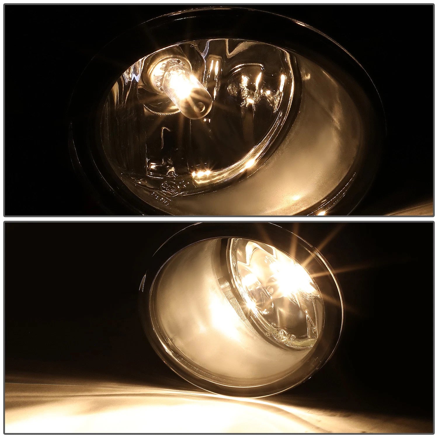 Fog Light Lamp Set for Nissan Altima (2019–2021) - Clear Lens, Bezel, Switch