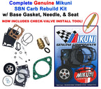 Carb Rebuild Kit for Sea Doo 587 SPI (1993–1996) - Base Gasket & Needle Seat