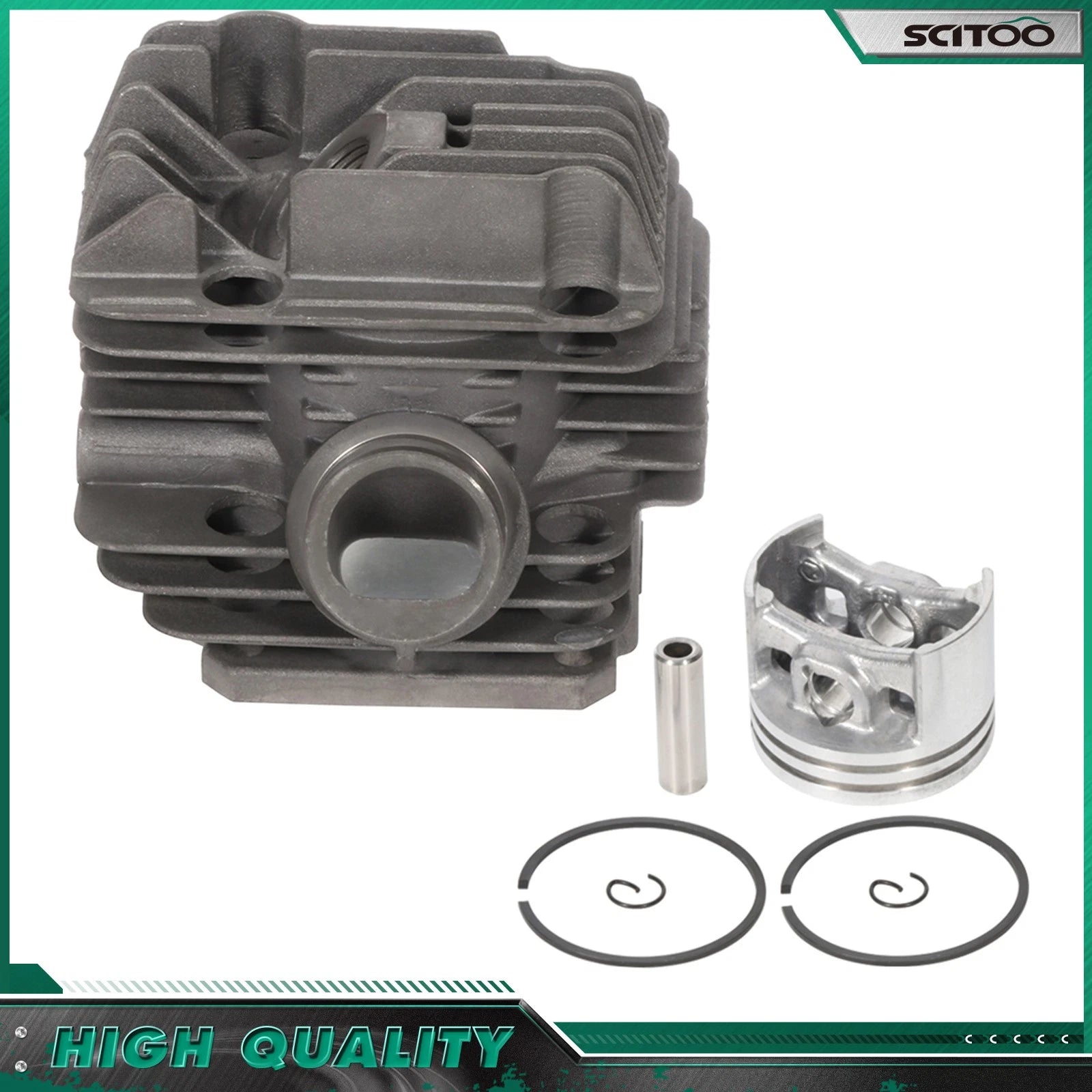 Cylinder Piston Kit & Rings for Stihl 020 020T MS200 MS200T (40mm)