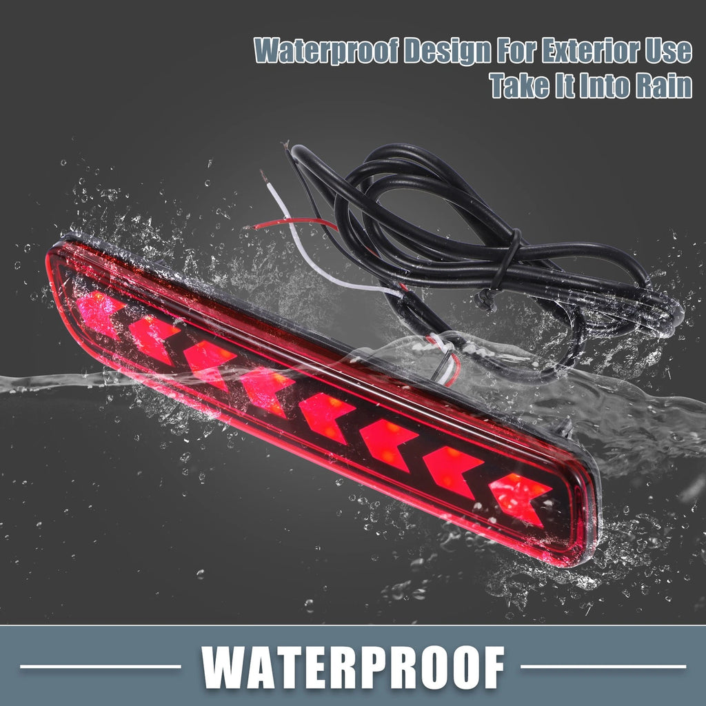 LED Rear Bumper Fog Brake Tail Light for Suzuki SX4 (2007–2014) 1 Pair