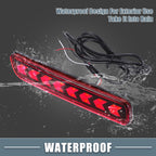 LED Rear Bumper Fog Brake Tail Light for Suzuki SX4 (2007–2014) 1 Pair