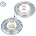 Zinc-Coated Brake Line Tubing Kit for Universal Vehicles (25 Ft.)