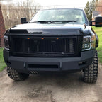 Low Profile Steel Front Bumper for Chevrolet Silverado 2500 3500 (2007–2010)