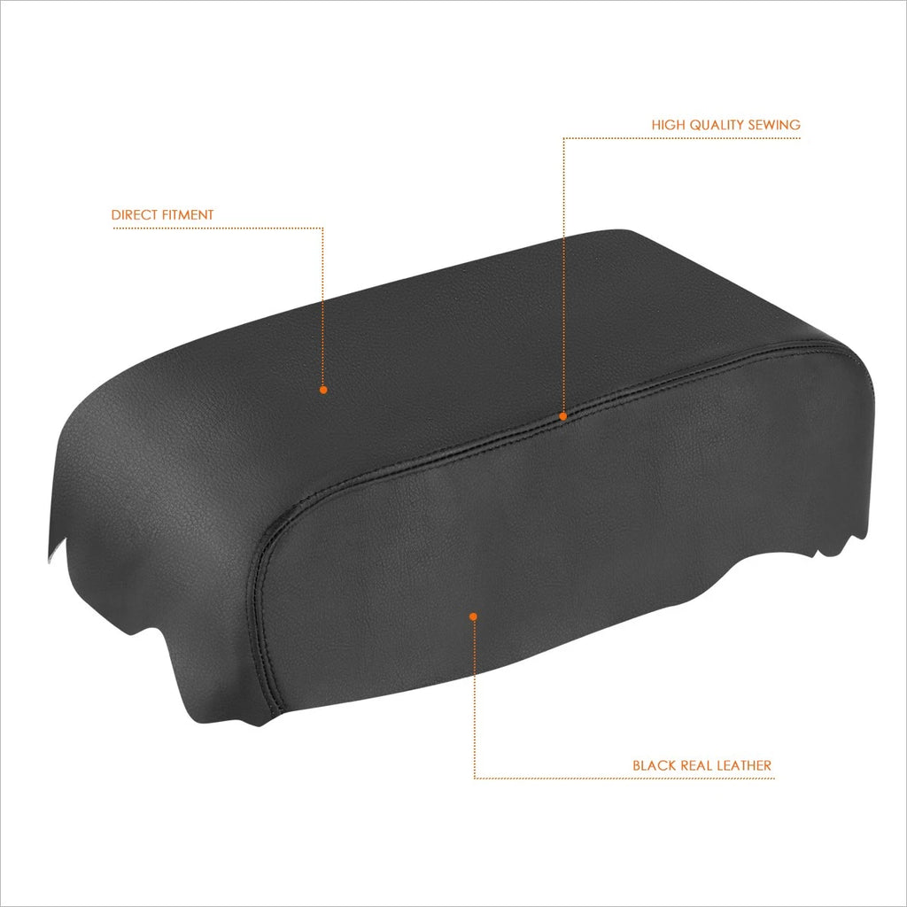 Leather Center Console Lid Cover for Lexus LS430 (2001–2006)