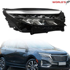 RH Headlight for Chevy Equinox (2022–2023) Full LED Clear Lens