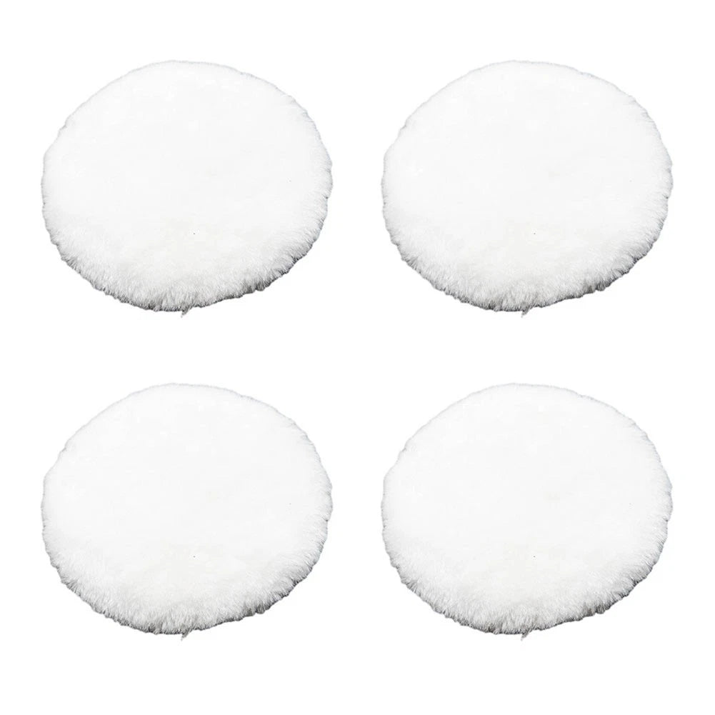 Set of 4 Polishing Buffing Sleeve Pads 5 Inch for Cleaning Surfaces