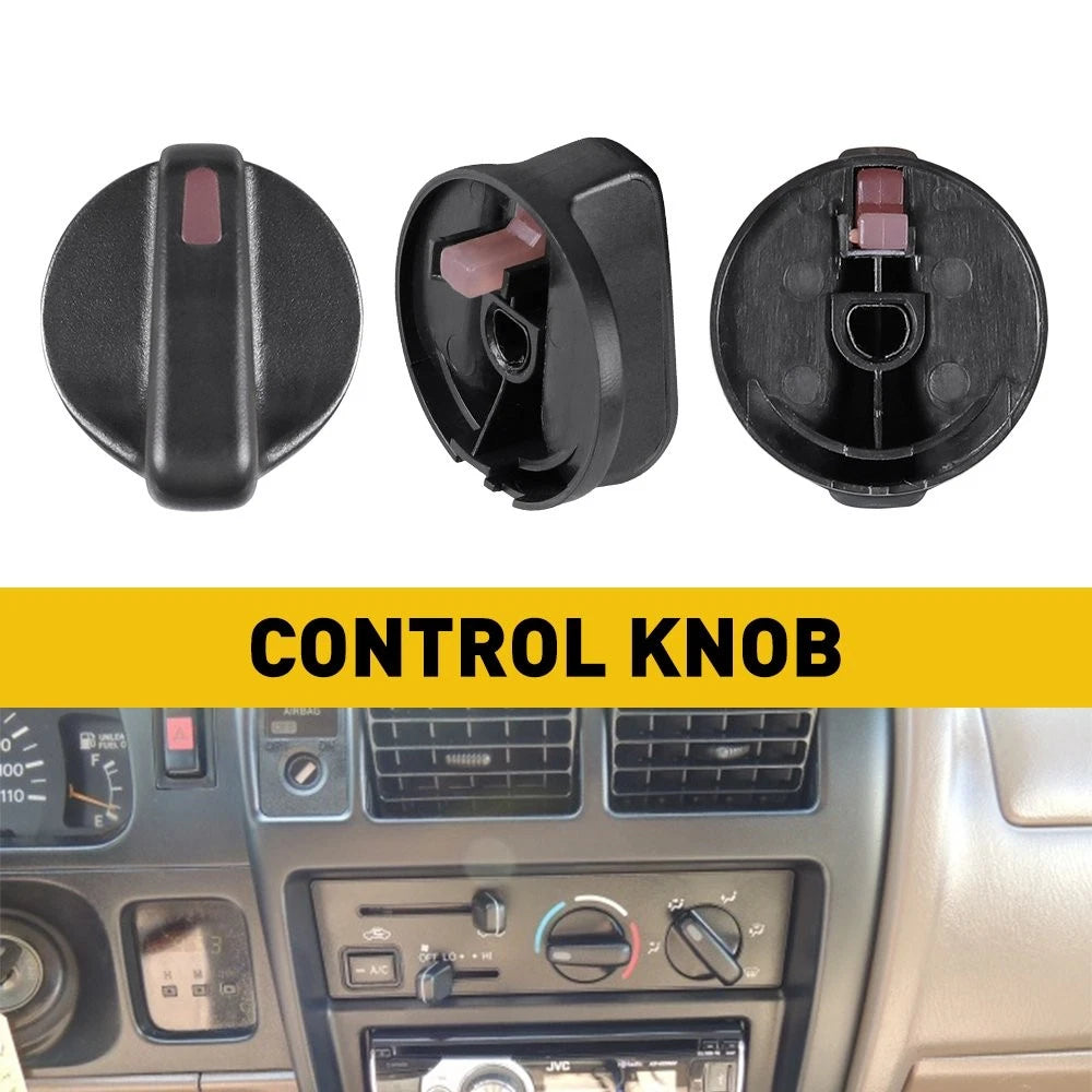 Set of 3 A/C Control Knobs for Toyota Tacoma (1995–2004)