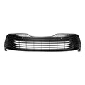 Replacement Gray Polypropylene Front Lower Grille w/Park Assist Sensor Holes