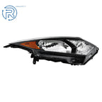 Right Black Halogen Headlight for Honda HR-V (2016-2018)