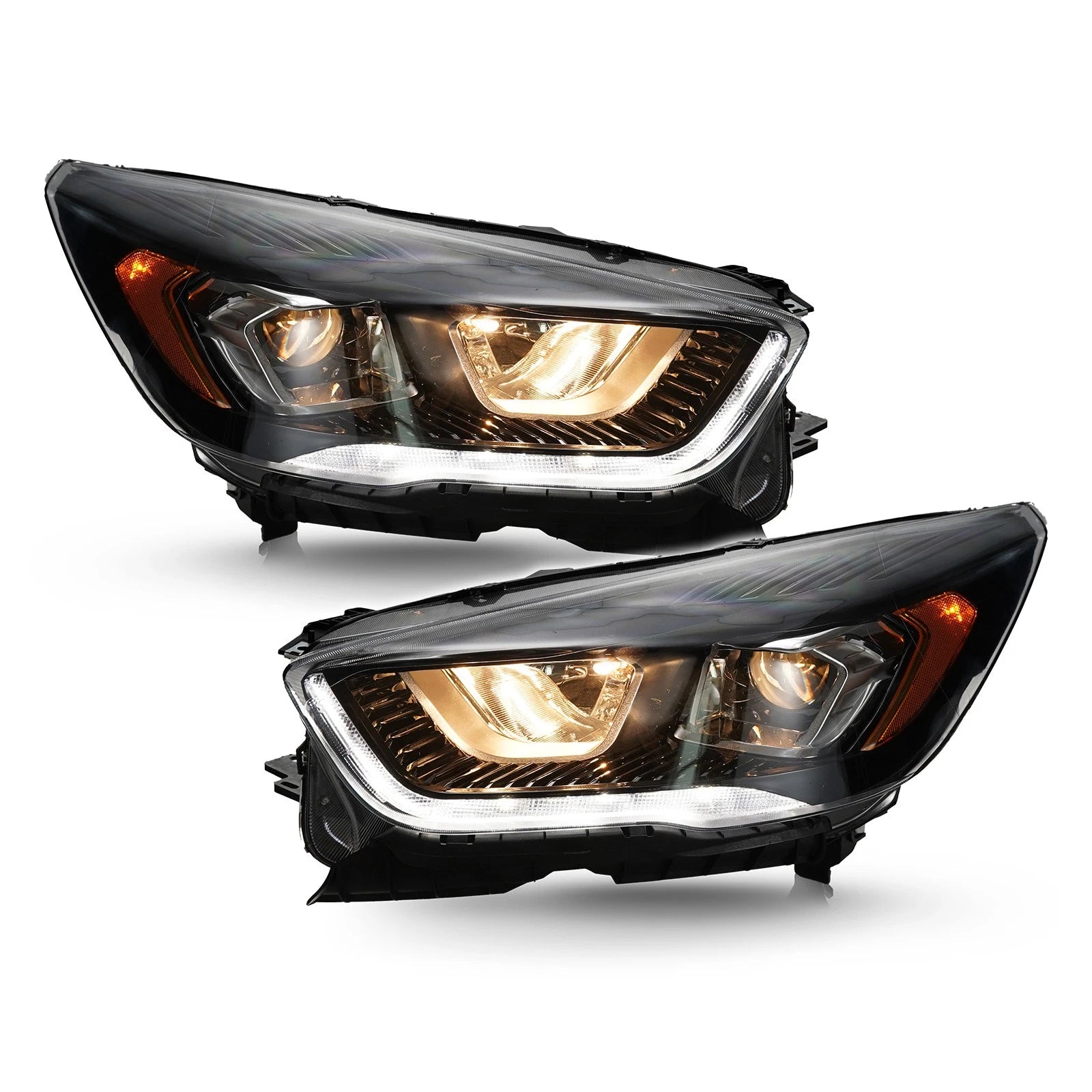 LED DRL Projector Headlights for Ford Escape (2017–2019)