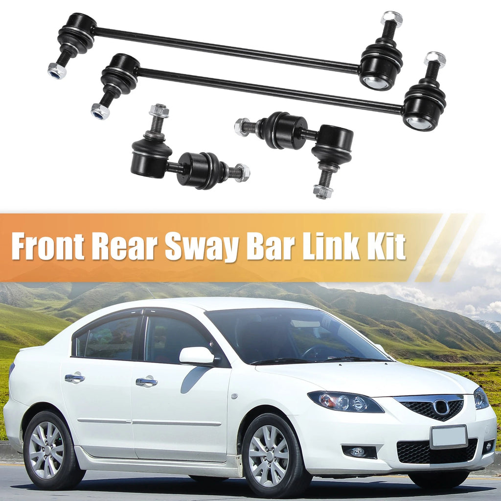 Set of 4 Sway Bar Stabilizer End Links for Mazda 3 (2004–2013) No.K80235/K80867