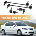 Set of 4 Sway Bar Stabilizer End Links for Mazda 3 (2004–2013) No.K80235/K80867
