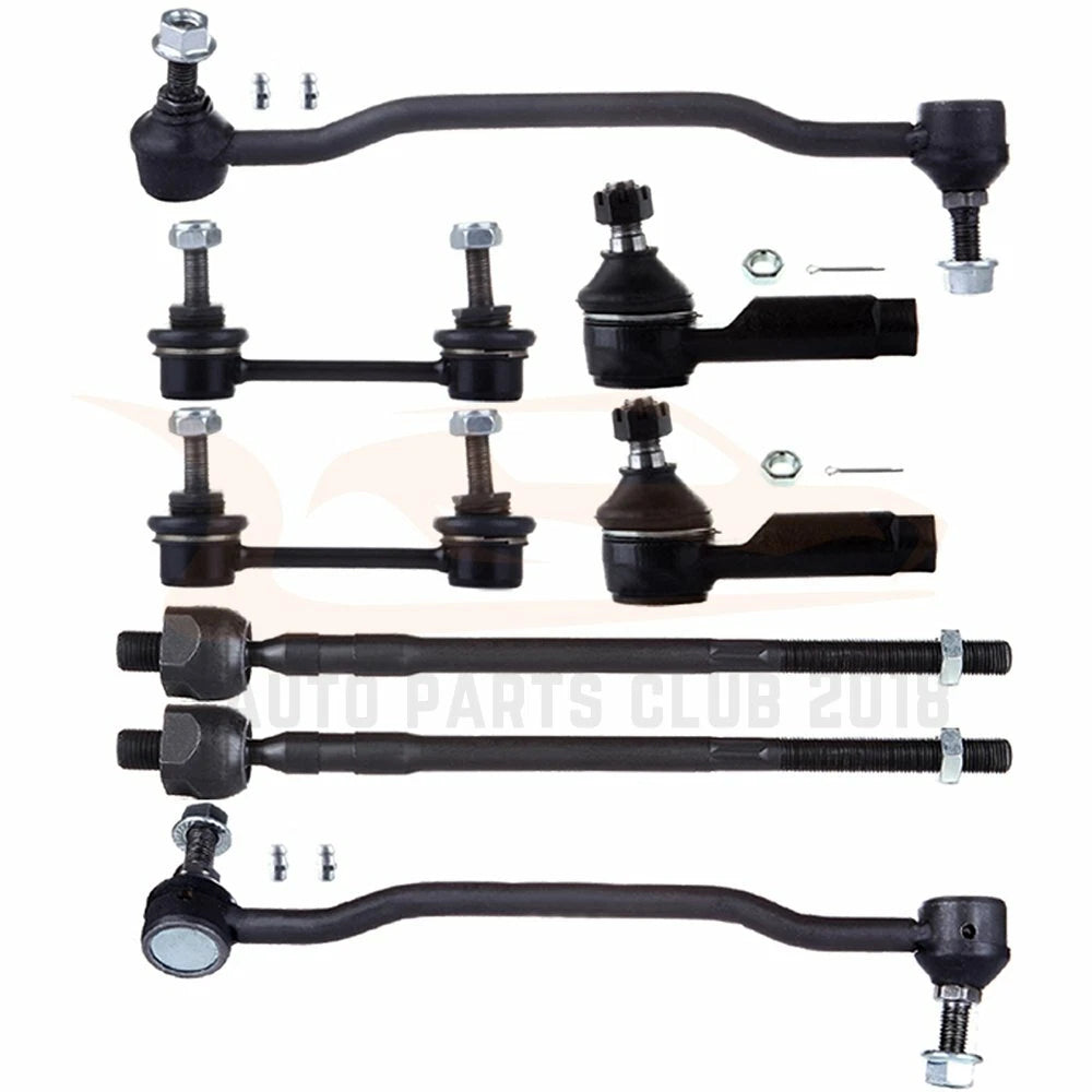 Set of 8 Suspension Sway Bar Tie Rod Ends for Nissan Maxima