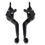 CNC Extendable Brake Clutch Levers for Yamaha YZF R1 (2009–2014) Black