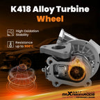 Turbocharger for Nissan Navara D22 YD25DDTI 2001–2007 14411-MB40B VA420125