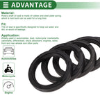 Oil Seal NBR Rubber 48x62x8mm for Various Models (5 Pcs)