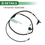 ABS Wheel Speed Sensor for Suzuki Splash (2008–2014) No. 5632051K00 Rear Left