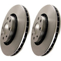 Set of 2 Brake Discs for Nissan 300ZX (1990–1996)