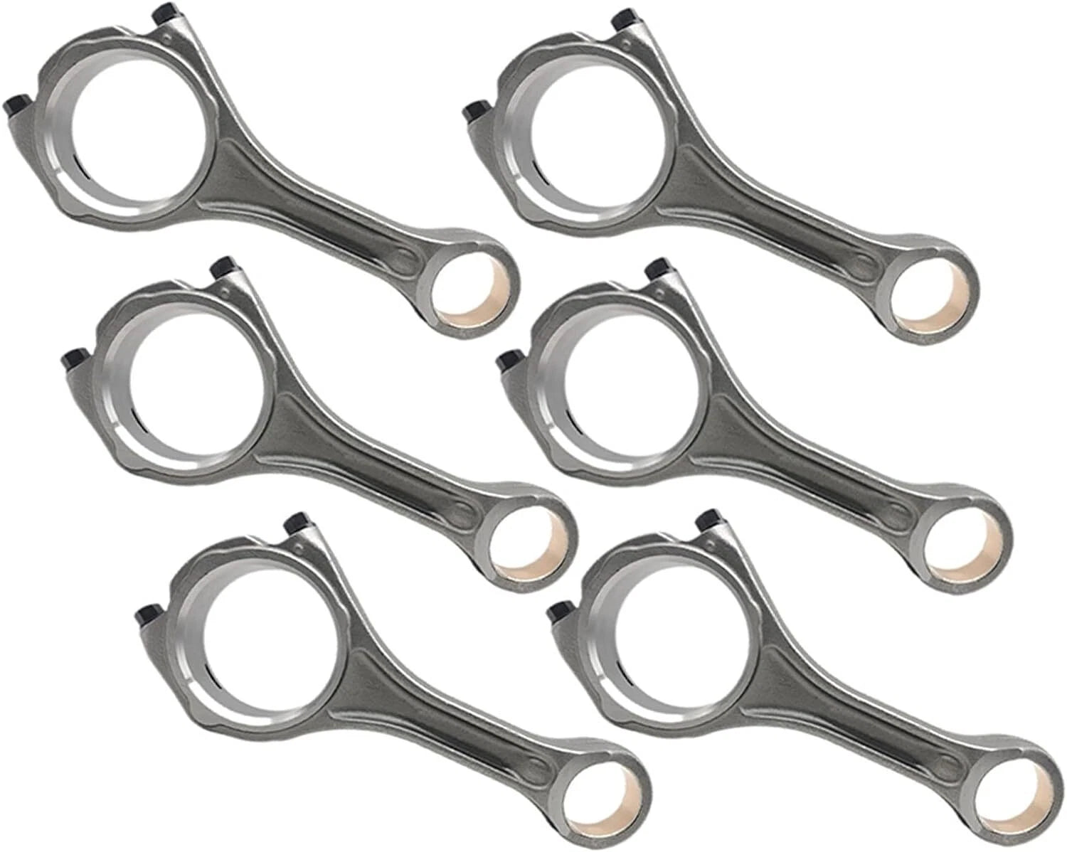 6x Connecting Rod 20851091 for Volvo EC200 EC210 EC220 EC235 D6E D4E (2000–2023)