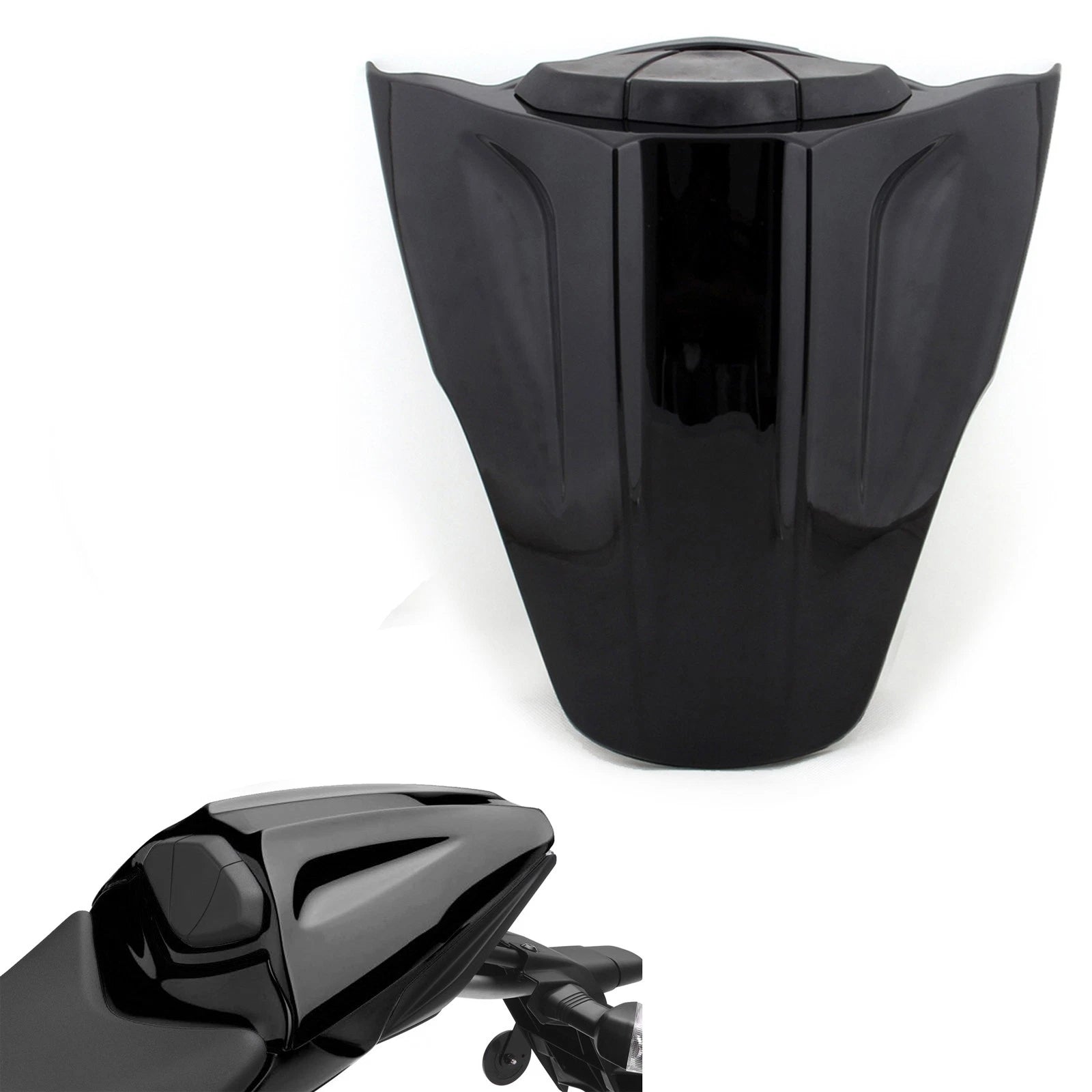Rear Seat Cover Cowl for Kawasaki Ninja ZX10R (2011–2015) Black