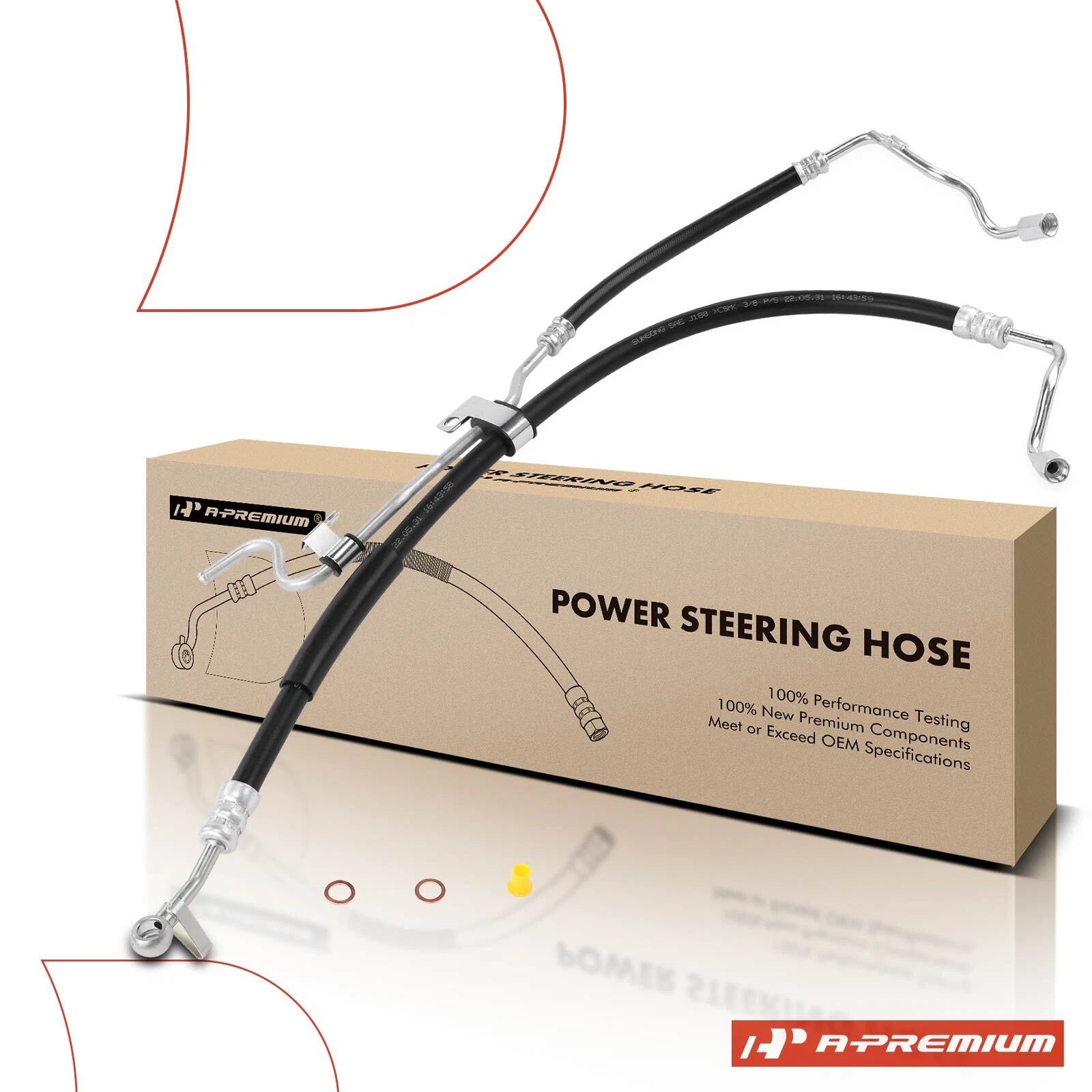Power Steering Pressure & Return Line Hose for Subaru Forester Impreza (1998–2020)