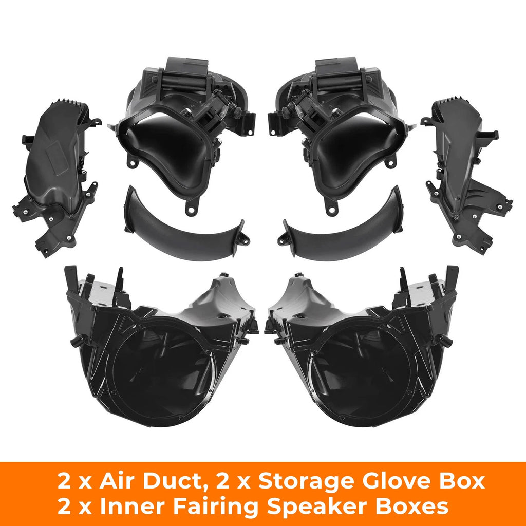 Inner Fairing Speaker Storage Glove Box Air Duct for Harley Road Glide (2015–2024)