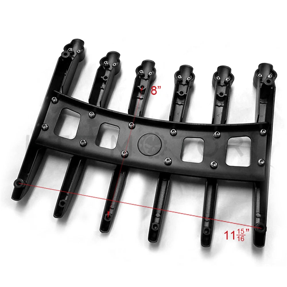 Stealth Tour-Pak Luggage Rack Rail for Harley Touring (1997–2017)