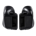Lower Vented Fairing Speaker Pod for CVO Street Glide Black Denim (2014-2024)