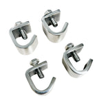 Pair Lighted Bumper Guides Stainless 1 x 49 for Watermelon Amber Lens (—)
