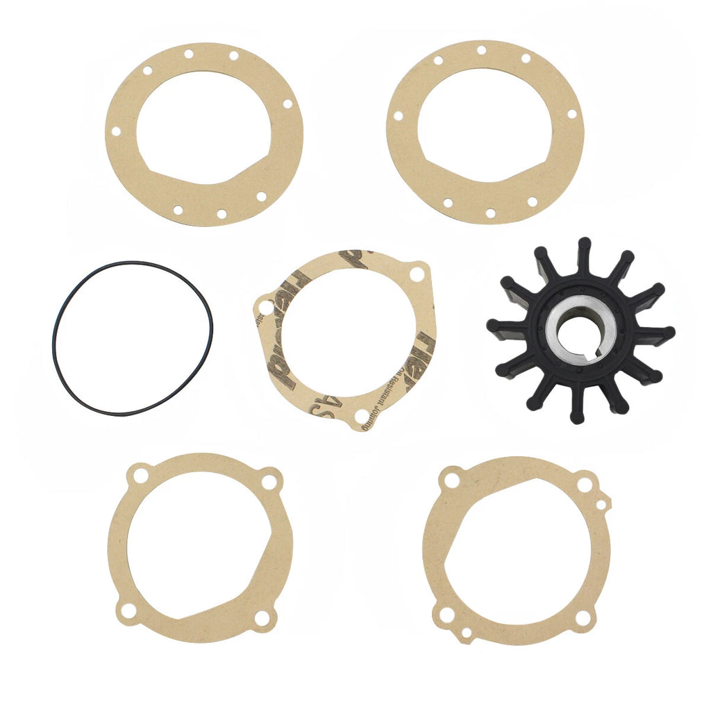 Impeller Kit for Sierra 18-3060, Sherwood 9959K, Jabsco 22212, OMC, Volvo