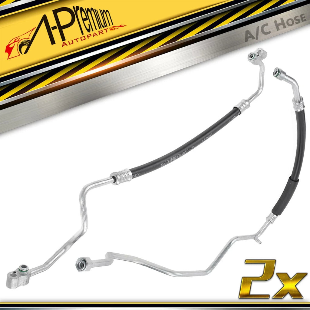 2X A/C Discharge & Suction Line Hose for Honda Accord (1998–2002)